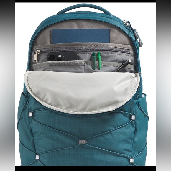 NWT The North Face Women's Borealis Backpack, Color: Space / TNF White - Picture 4 of 9